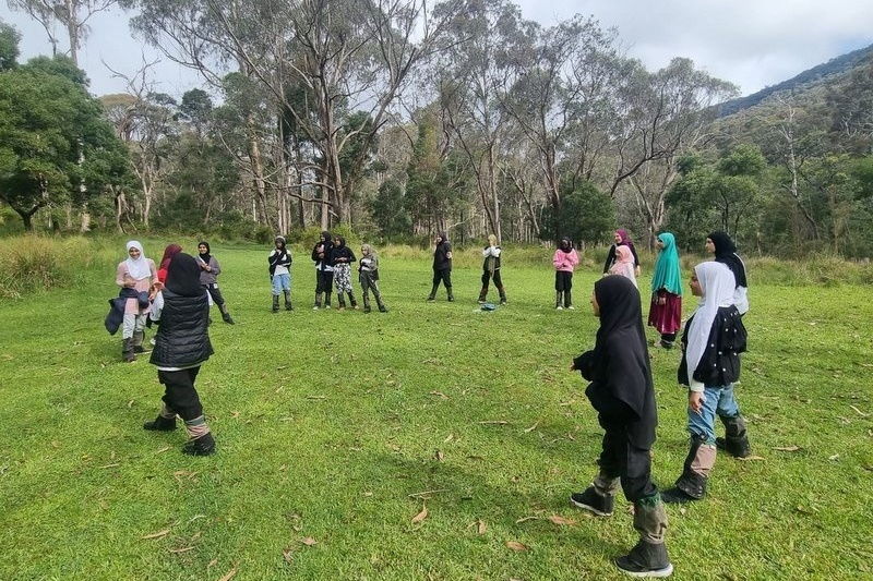 Year  5 and 6 Girls Camp Jungai